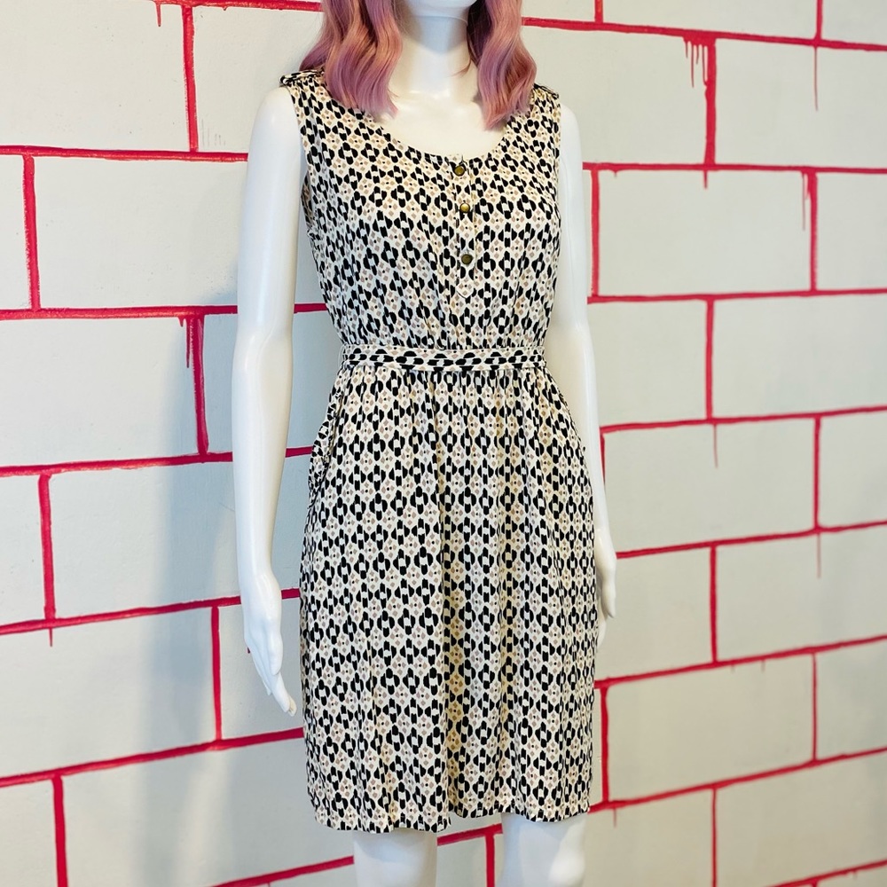 Merona Neutral Earth Tones Button Down Dress with Pockets 👗